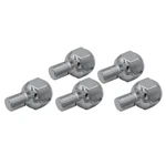 Empi 9564 Chrome 5PC Lug Bolts M12X1.5 15MM Ball Seat - Dune Buggy Bus Ghia Thin New. Price: $31.95.