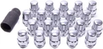 Gorilla 71643N "the System" Acorn Bulge Wheel Locks (14MM X 1.50 Thread Size) Used. Price: $44.95.