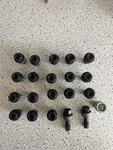 Porsche Panamera 970 Macan 95B Wheel Rim Lug Nut Bolt Set Lock & Key 20 Oem Used. Price: $91.00.