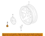 Chrysler Oem 02-11 1500 Wheels-wheel Nut 6036433AA New. Price: $15.88.