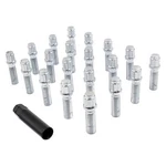 Coyote Accessories 63K558-28 Chrome Cone Seat Bolt Lug Wheel Installation Kit New. Price: $57.56.