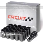 Circuit Performance Black Tuner Acorn Lug Nut 12X1.25 Fits Nissan 350Z 370Z New. Price: $24.99.