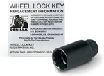 Gorilla Automotive 73641TXX Wheel Lock Set New. Price: $42.11.