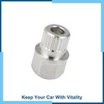 Pack (1) 40/23PT Hollow Wheel Lock Lug Nut Anti Theft Screw Removal Key For Bmw New. Price: $26.69.
