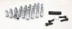 New Pro Comp 32-PIECE 9/16" Ht Spline Lug Nut Kit Chrome W/ Valve Stems PXA16195. Price: $19.95.