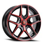 20X9 Touren TR79 Gloss Black / Red Tint Wheel 5X112 (35MM) New. Price: $297.50.