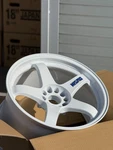 (set Of 4) Nismo LMGT4 40TH Anniversary Limited 18X9 +22 5X114.3 White Wheels New. Price: $4670.00.