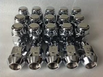 New 24 Gorilla 7/16-20 Heat Treated Chrome Acorn Lug Nuts 3/4 Hex. Price: $33.73.