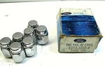 Ford E3TZ-1012-C Chrome Wheel Lug Nuts 1980'S Truck ? Used. Price: $15.00.