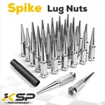32PCS 14X1.5 Spike Lug Nuts Chrome 4.5" W/ Key Ram 2500 3500 Ford F250 F350 New. Price: $59.99.