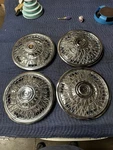 4 Nos Nors 15 Simulated Wire Wheel Hub Caps Cadillac Chevy Pontiac Buick Olds New. Price: $199.99.