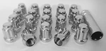New 20 Gorilla Chrome Spline 14X1.5 Lug Nuts 14MM Aftermarket Rims 1.4". Price: $37.97.