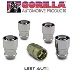Gorilla Guard Wheel Locks, 14MM 1.50, Bulge Acorn Seat, Chrome, 14X1.5, 61641 New. Price: $29.88.