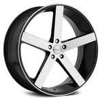 Cavallo CLV-5 Wheel 22X9 (18, 5X114.3, 74.1) Black Single Rim New. Price: $453.84.