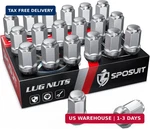 Sposuit Wheel Lug Nuts - 20 Pcs M12X1.5 Closed End Replacement F New. Price: $29.10.