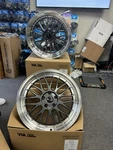 4-NEW 19" Vors VR8 Wheels 19X8.5/19X9.5 5X114.3 35/35 Hyper Black Staggered Rims. Price: $1655.95.