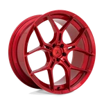 Asanti Black ABL37-22905232RD Wheel Rim ABL-37 Monarch 22X9 5X120 Candy Red New. Price: $463.28.
