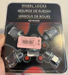 Toyota Genuine Accessories - Wheel Locks Open Box Is Slightly Damaged! New. Price: $40.00.