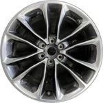 Jeep Polished Charcoal Wagoneer Oem Wheel 22" 2022-2025 Original Alloy Rim 9316 Used. Price: $483.58.