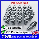20X Wheel Bolts For Porsche Panamera 970 971 Oe Style Alloy Lug Nut Stud Silver New. Price: $74.61.
