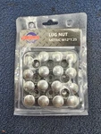 (qty 16) Steeleng LN0004: M12 X 1.25 Metric Wheel Rim Chrome Lug Nut New. Price: $19.99.