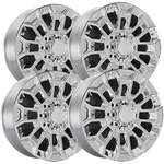 (set Of 4) Oe Concepts G21 Denali 2500 24X9 8X180 +44MM Chrome Wheels Rims New. Price: $2636.00.