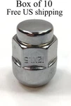 Dorman Wheel Nut Silver Chrome M12-1.75 611-201WM Box Of 10 New. Price: $22.00.