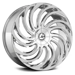 Azara AZA-534 Wheel 22X9.5 (15, 5X120.65, 74.1) Chrome Single Rim New. Price: $605.14.
