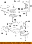Gm Oem 09-11 Camaro Rear Body Floor Interior Trim-wrench 13503936 New. Price: $56.01.