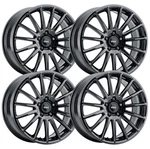 (SET-4) Voxx Casina 18X8 5X115 Gloss Black 20MM Wheels Rims Inch New. Price: $783.00.