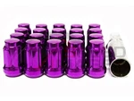 Z Racing Purple Steel Close Ended Lug Nuts Set 20 Pcs Key 12X1.5MM Spline Honda New. Price: $29.00.