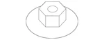 Genuine Bmw Guide Support Nut 31-31-6-769-731 New. Price: $20.94.