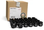 24 Pcs Thread Open End Bulge 2.0 Black Lug Nuts - Pack New. Price: $32.87.