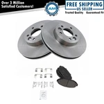Front Ceramic Brake Pad & Rotor Kit For 98-02 Crown Victoria Town Car New. Price: $155.85.