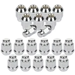 Bulge Acorn 3/4(19MM) Hex Lug Nuts For Chevy Corvette Impala Chrome 7/16-20 New. Price: $21.09.