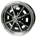 15" X Vw Bug 4 Lug Black Empi Sprint Star Wheel Includes Cap-valve Stem New. Price: $214.44.