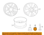 Chrysler Oem 11-23 2500,3500,CHARGER Wheels-wheel Nut 6511418AA New. Price: $25.95.