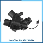 Pack (1) Thermostat Housing Assembly With Sensor For Land Rover LR4 2015-2016 New. Price: $38.47.