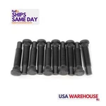 Moser 8081M, Set Of 10 Black Steel 5/8IN-11 X 2.5IN Wheel Stud Kit .685 Knurl New. Price: $65.03.