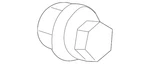 Genuine Gm Wheel Lug Nut 09599296 New. Price: $20.87.