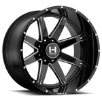 One 20X10 Hostile H109 Alpha 8X6.5/8X165.1 -19 Black Milled Wheel Rim 125.2 New. Price: $466.15.