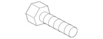 Genuine Kia Wheel Stud 52755-2B000 New. Price: $10.62.