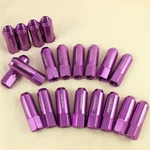 Purple M12X1.5 20PCS 60MM Aluminum Tuner Racing Lug Nuts Fit Acura Honda Toyota New. Price: $24.64.