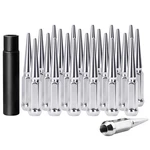 Mardarth Set Of 24 Mm Wheel Spike Lug Nuts M14X1.5 Conical Bulge Seat New. Price: $65.88.