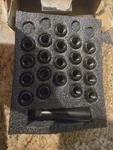 SL-N002 Ksp Lug Nuts M12X1.5 Acorn Black 20PCS 6 Spline Closed End Bulge Conical New. Price: $44.00.