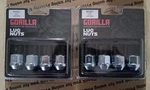 Gorilla Acorn Open End 1/2" X 20 Rh Wheel Lug Nuts #90087 - Set Of (8) New. Price: $25.00.