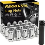 Mikkuppa M12X1 5 Spline Lug Nuts 20PCS Chrome Closed End Socket Key New. Price: $39.99.