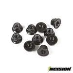New Incision 4MM Flanged Wheel Lock Nuts (10). Price: $10.49.
