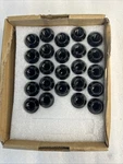 Dynofit M12X1.5 Wheel Nuts Aftermarket, 24 Black 12MMX1.5 Custom Luguts Tall New. Price: $19.50.