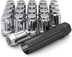 White Knight 3806-20AM Chrome M12X1.25 Spline Lug Nut With Pack, New. Price: $43.97.